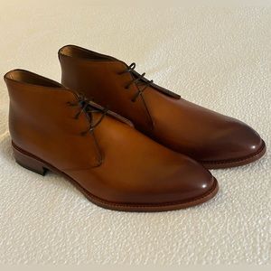 Brand New Tan Beckett Simonon Ellos Chukka Boots